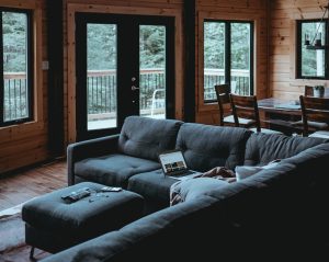 Home Verschillende hoekbank maten van 3 tot 7 zitplaatsen in een moderne woonkamer setting