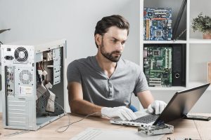Professionele computerreparatie in Ridderkerk met ervaren technici die hardware- en softwareproblemen snel oplossen